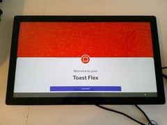 Toast Flex Restaurant System. POS, 5 Handheld Units, Printers, 22″ Monitors