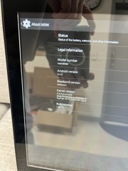 Elo System POS 21 inch Tablet with stand and power supply MSM8960