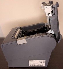 TESTED EPSON TM-T88IV THERMAL PRINTER USB INTERFACE W/POWER SUPPLY