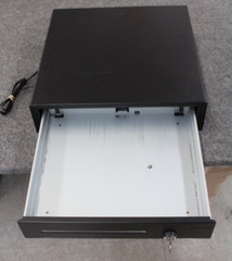 16″ Cash Drawer w/ Key and Electronic RJ-11 Cable (No Money Till) – Preowned