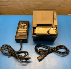Epson TM-T88IV M129H Serial Thermal POS Receipt Printer w AC Power Pack & Cord