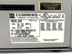 Cummins JetScan 4065 Paper Currency Money Banknote Counter 406-9905-00