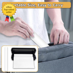 Thermal Paper Rolls 85 x 11 Inch for Portable Wireless Printer 4 Pack Letter