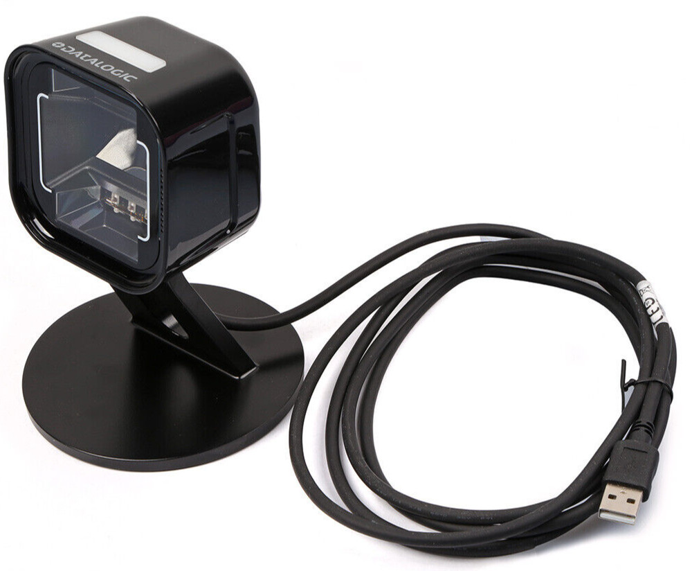 Datalogic Magellan 1500i Presentation Barcode Scanner w/ Stand & USB Cable (New)