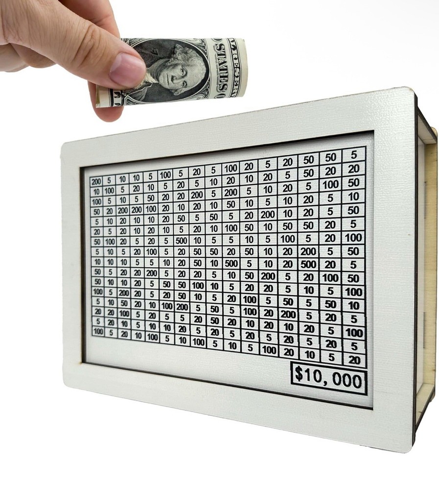 Luuma Money Savings Box 10k Cash Vault