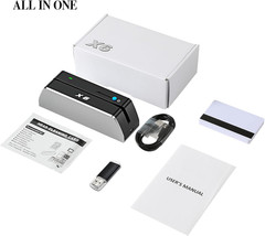 X6 BT Bluetooth Magnetic VIP Card Reader Writer USB 3 Tracks Swipe Encoder [Upgr