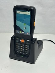 Handheld Touchscreen Barcode Scanner Terminal w Android 6.0 PDA HT380K w/Cradle