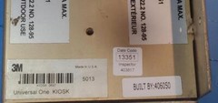 3M Federal APD Universal One Kiosk Parking Credit Card Exit Verifier 3065925