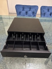 Volcora Cash Drawer -Black With Key 500041 ￼￼