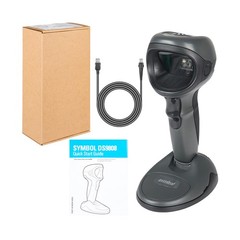 Zebra DS9808-SR00007NNWR 1D 2D Imager Omni Laser Barcode Scanner W/ USB Cable US