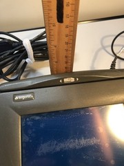 Ingenico enTouch 1000 Retail Terminal W/ Pen & Cable Untested Selling As Is