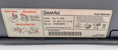 Sam4S Thermal POS Printer ELLIX 20S With AC Power Supply & ETHERNET CABLE TESTED