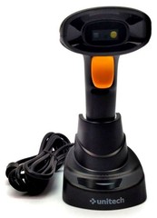 Unitech MS822 Barcode Scanner Wireless Bluetooth MS822-2UBU02-5G with Cradle