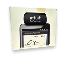 Intuit GoPayment Credit Debit Card Reader Quickbooks 3.5mm Jack Go Payment