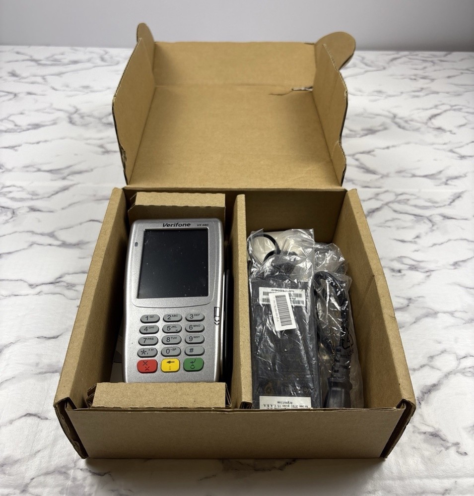 Verifone VX680 Handheld Terminal Station – Open Box – POS Terminal Charger