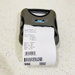 Star Micronics SM-T300I (WSP-i350) Portable Bluetooth Receipt Printer & Adapter