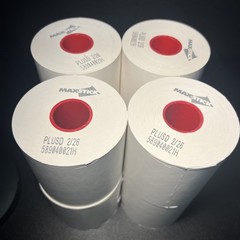 3 1/8″ (80 mm) x 170′ Iconex Full-Tack Sticky Media Linerless Labels (8 Rolls)