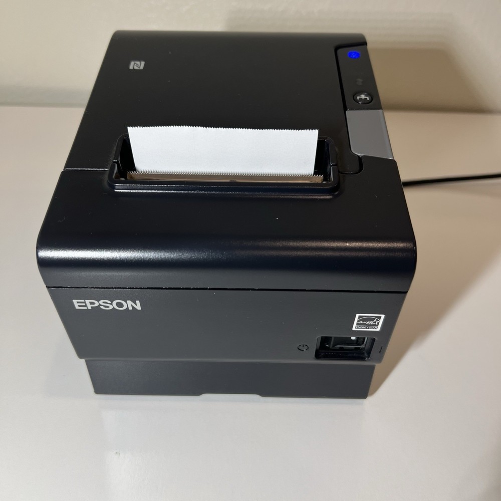 EPSON TM-T88VI M338A Thermal POS Receipt Printer Ethernet, USB – WORKING