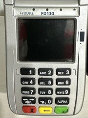 First Data FD130 EMV Contactless Credit Card Terminal Dial/IP WIFI