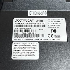 ID TECH VivoPay VP5300 Credit Card Reader Terminal – SPTP2-988-33-2C-0C