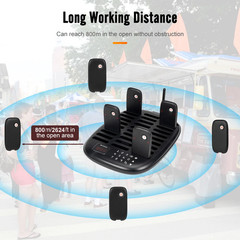 Retekess TD175P Restaurant Pager System Guest Queuning 30 Buzzers For Food Truck