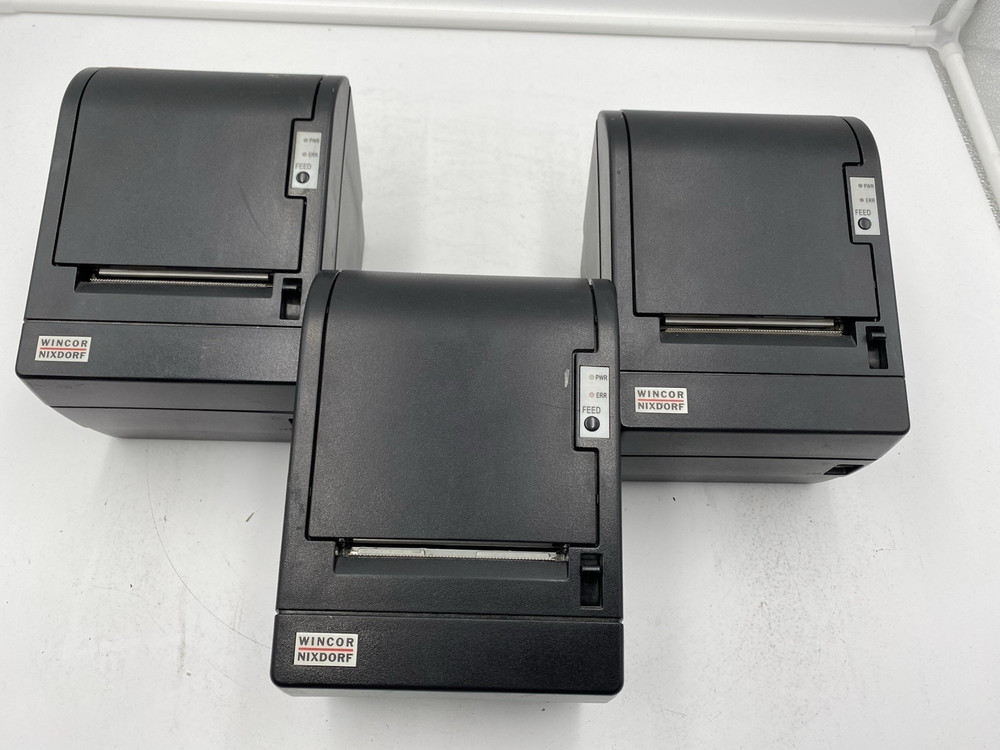 Lot of 3 Wincor Nixdorf TH200E POS THERMAL PRINTER