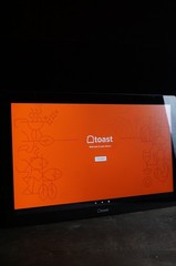 ✅USED✅ Toast Flex POS 22″ ELO V4 KDS Touch Screen Computer W Mount & Power Cord!