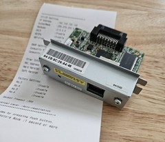 EPSON UB-E03 Ethernet Interface C32C824541 , TM-T88IV T88V T70II U220 H6000