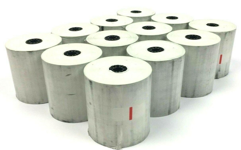 Receipt Labels 2-Ply Dot Matrix 3 1/8″ x 273′ Thermal White 1214 – 48 Rolls