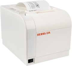 Rongta 80mm Thermal Receipt Printer USB/Serial/Ethernet ESC/POS – Black
