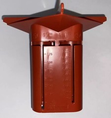 MMF Industries Coin Sorter Tender Counter Red USA Made 4 Tubes