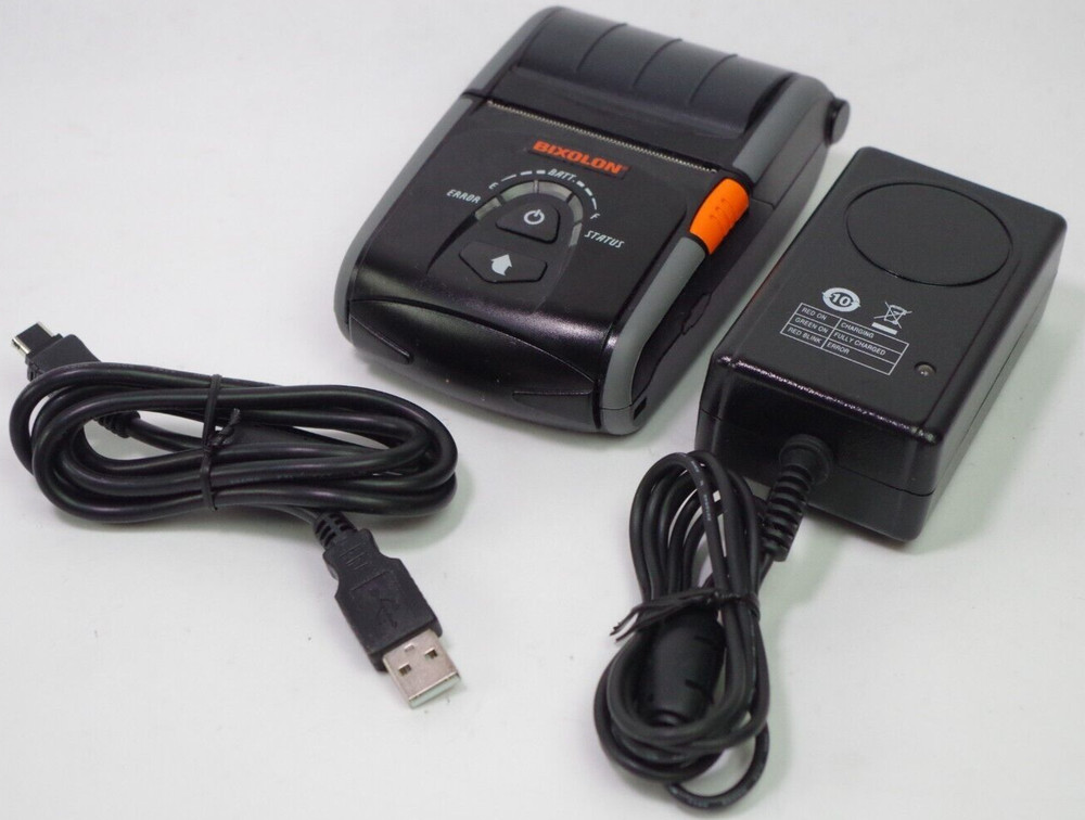 Bixolon Bluetooth Direct Thermal Mobile Printer SPP-R200II With Power & USB