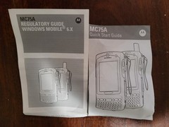 Motorola MC75A0 Barcode 1D 2D Scanner BT WiFi 256 MB WM 6.5 MC75A0-H10SWQQA0GR