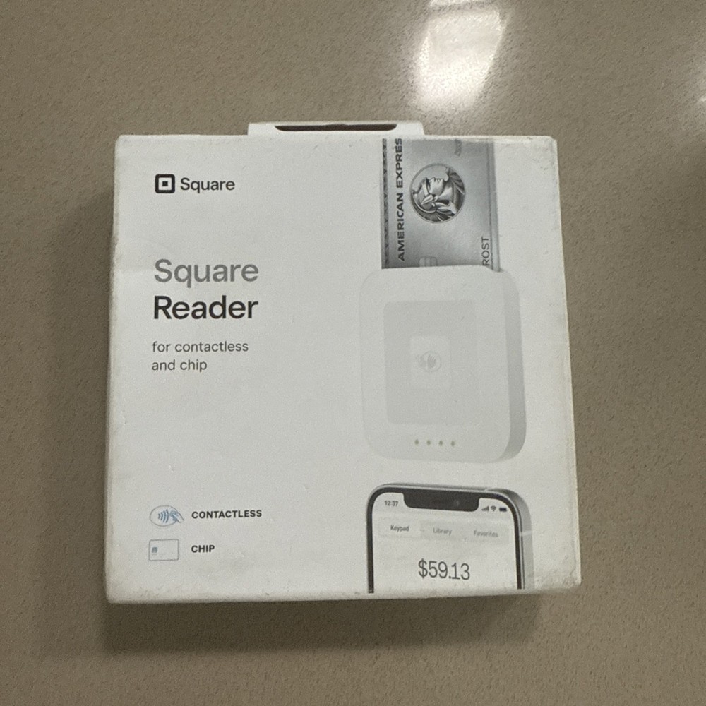 NEW SQUARE READER FOR CONTACTLESS AND CHIP A-SKU-0792