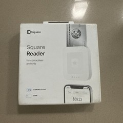 NEW SQUARE READER FOR CONTACTLESS AND CHIP A-SKU-0792