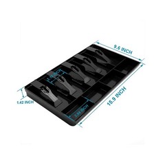 Cash Register Drawer Insert Tray with 5 Bill/4 Coin Compartment… USA FAST SHIP