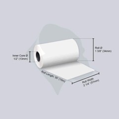 2 1/4″ X 50′ Thermal Receipt Paper Rolls 50 Rolls,Bpa Free Receipt Paper