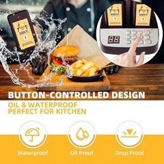 Complete 16-Pager Wireless Paging System for Restaurants – Waterproof & Durable