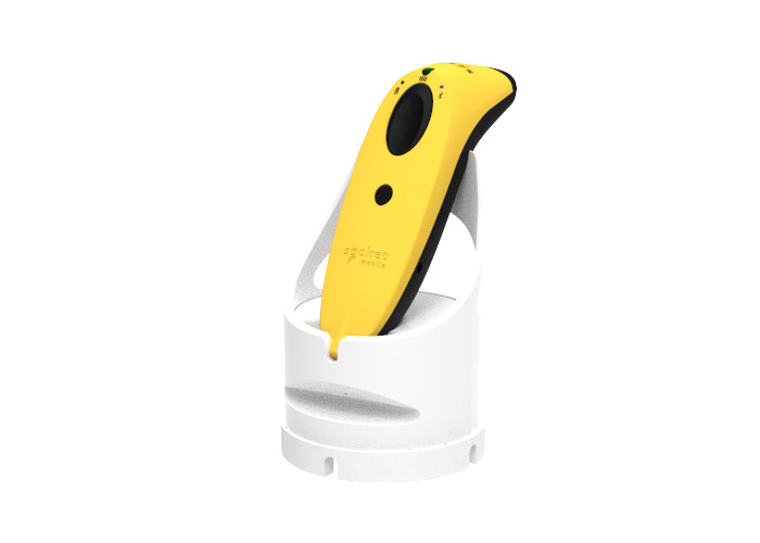 SocketScan S740 Universal Barcode Scanner (Yellow) with Charging Dock (White)