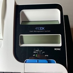 Royal Cash Register 410DX Cash Management System 89214G Keys Manual Tested Works