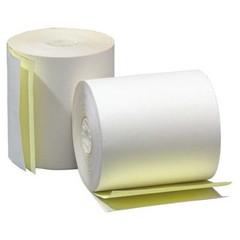 (40) 3″ x 95′ 2-PLY CARBONLESS POS RECEIPT PAPER ROLLS ~FAST FREE SHIPPING~