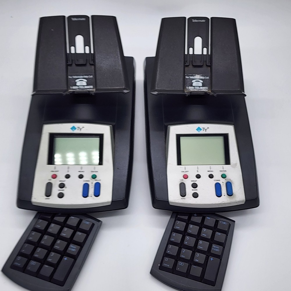 TellerMate TY+ Money Counter Currency Machine Scale Keyboard Untested As Is