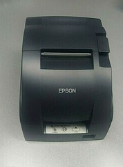 EPSON TM-U220B KITCHEN RECEIPT POS PRINTER NETWORK/ETHERNET W/ POWER SUPPLY