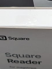 NEW Square – Magstripe Reader with Lightning Connector – Glossy White