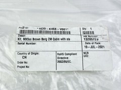 KIT – Verifone Inc. MX9xx MX8xx Cable, Brown, 23745-02-R, ENET USB-Dev Tail 2M