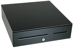POS Deluxe Cash Drawer SAM4s CRS-93 -24V Black New in Box Factory Warranty
