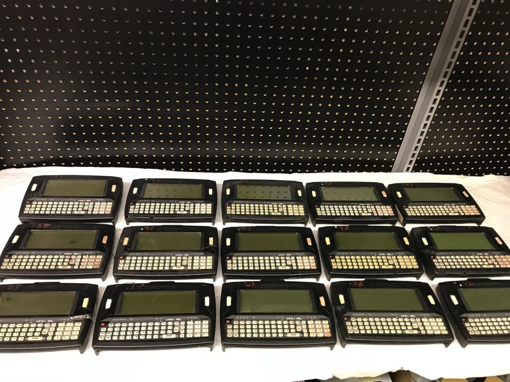Lot of 15 LXE MX3 Terminal w/Transceiver LA4121 Untested for PARTS or REPAIR