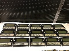Lot of 15 LXE MX3 Terminal w/Transceiver LA4121 Untested for PARTS or REPAIR