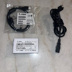 ZEBRA MC2X00 SINGLE SLOT CRADLE POWER SUPPLY PWR-BGA12V50W0WW &CBL-DC-388A1-01