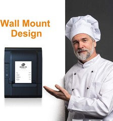 Rongta POS Printer, 80mm USB Thermal Receipt Printer, Restaurant Kitchen Printer